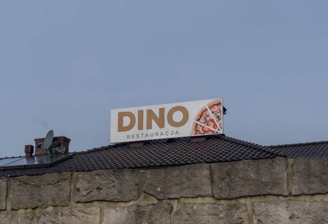 Kaseton jednostronny z dibondu