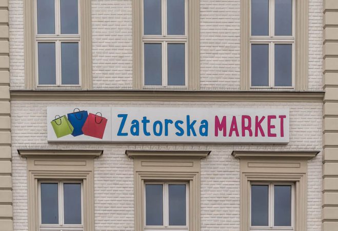 Kaseton jednostronny z dibondu