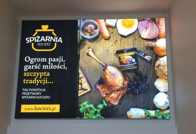 Kaseton z licem napinamy tekstylnym